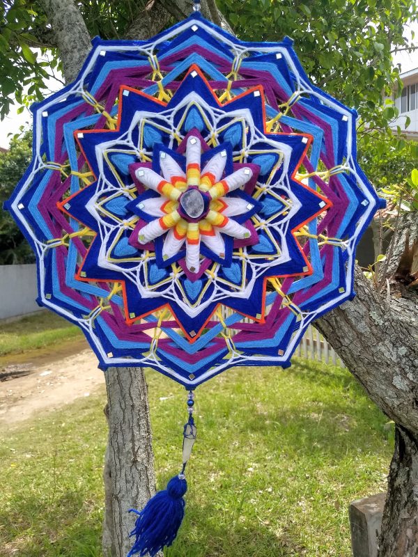 Aquario3 600x800 - Mandala Aquarius 12 Pontas 40 cm